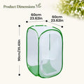 Foldable Plant Protector Mesh Cover | Raised Bed Garden Netting