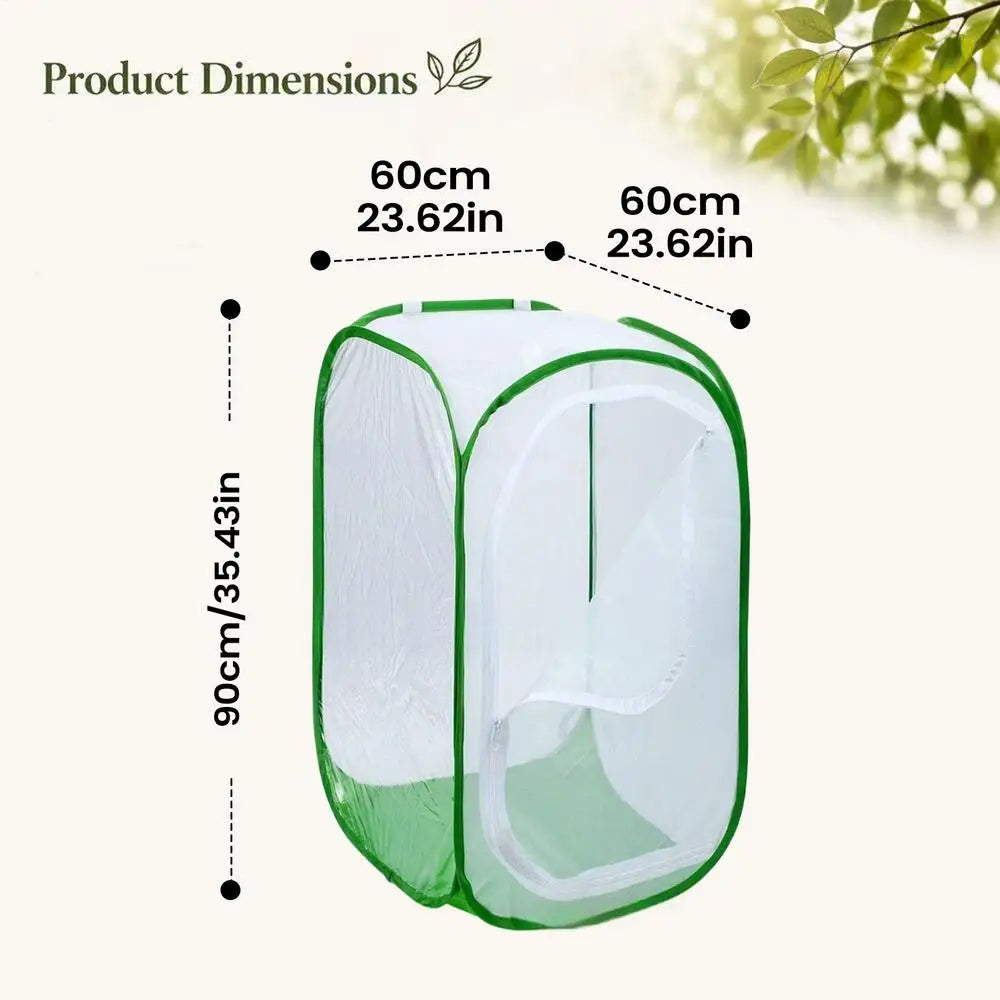 Foldable Plant Protector Mesh Cover | Raised Bed Garden Netting