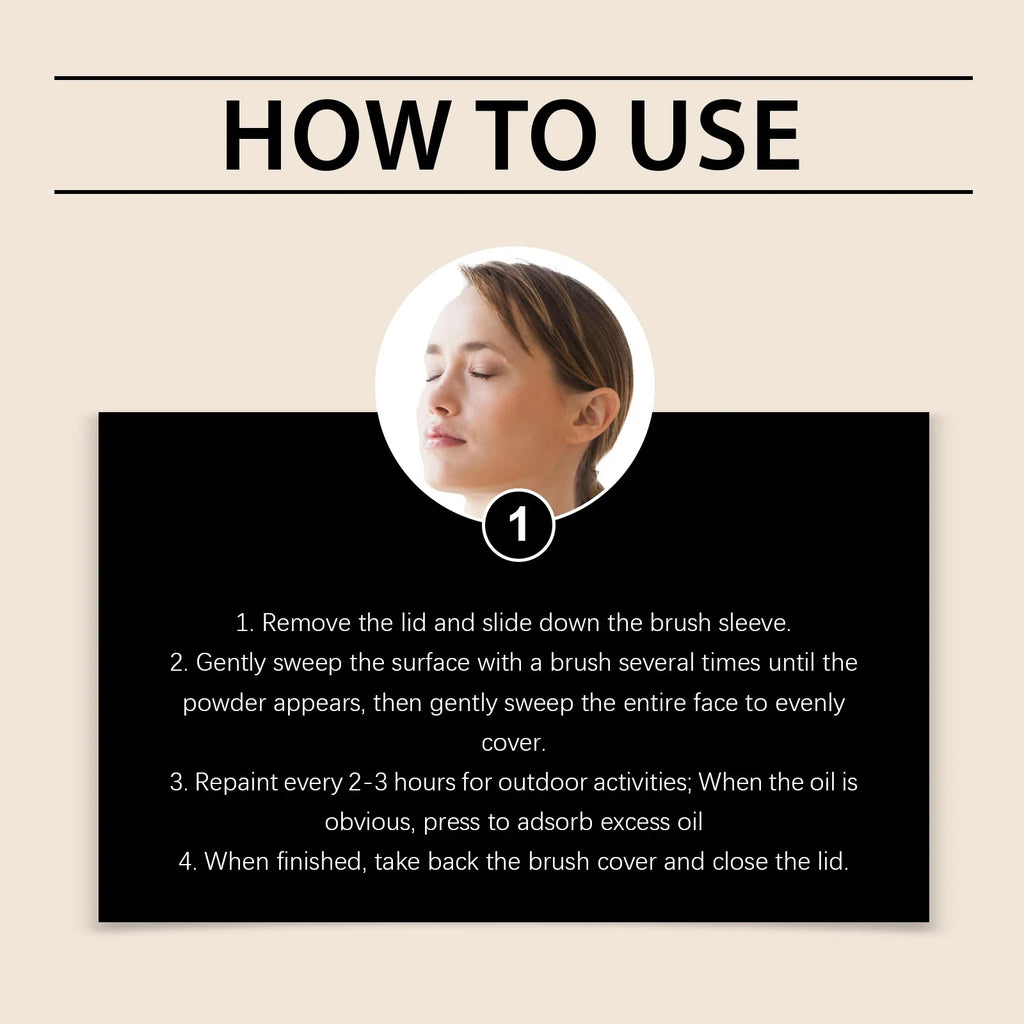 Hoygi Oil-Control Setting Powder – Outdoor Sun Protection 8g