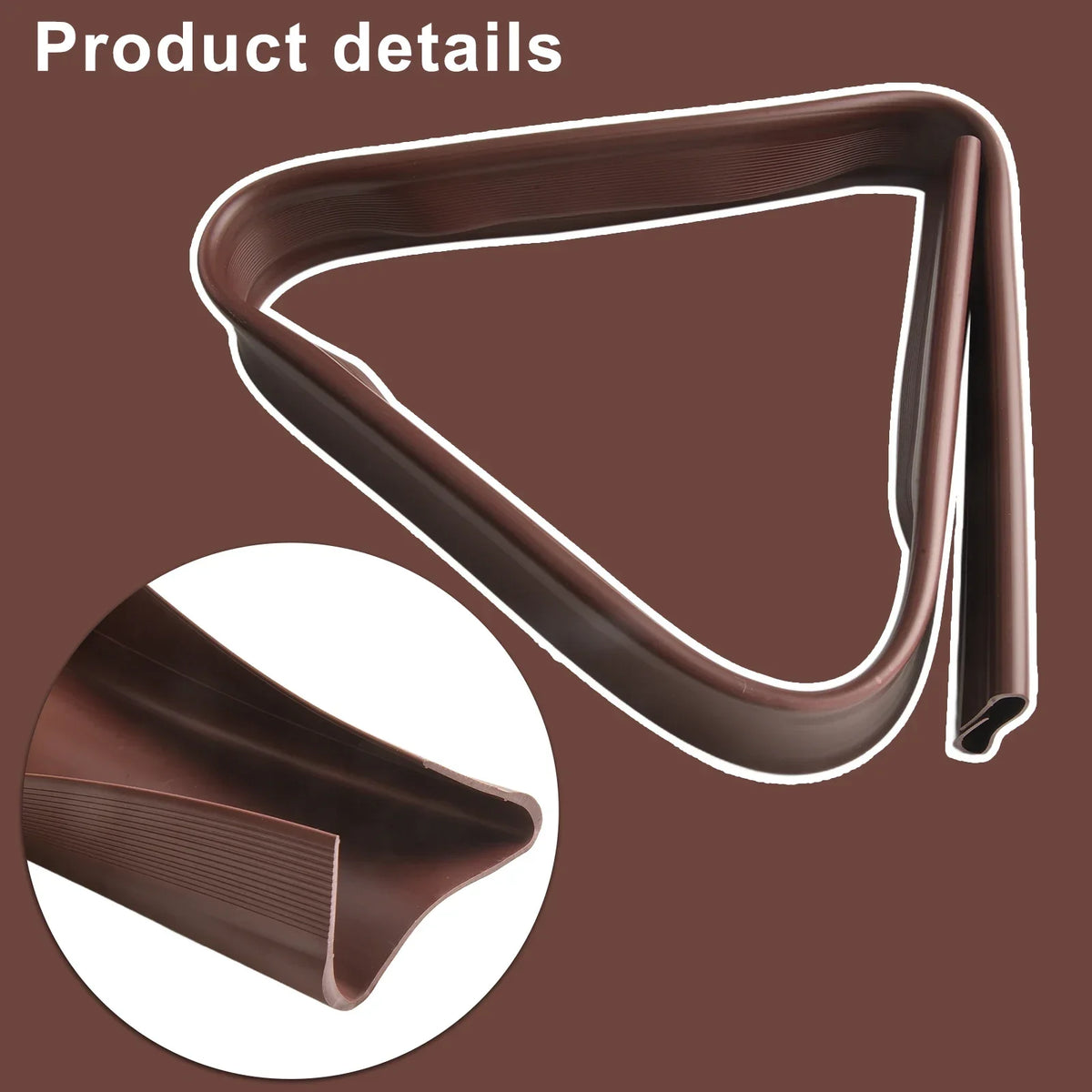 93cm Rubber Door Bottom Seal Strip – Draft & Sound Blocker
