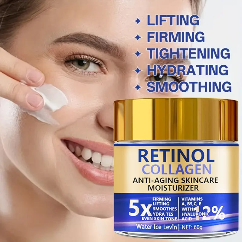 Retinol & Collagen Face Cream 60g | Firming Moisturizer