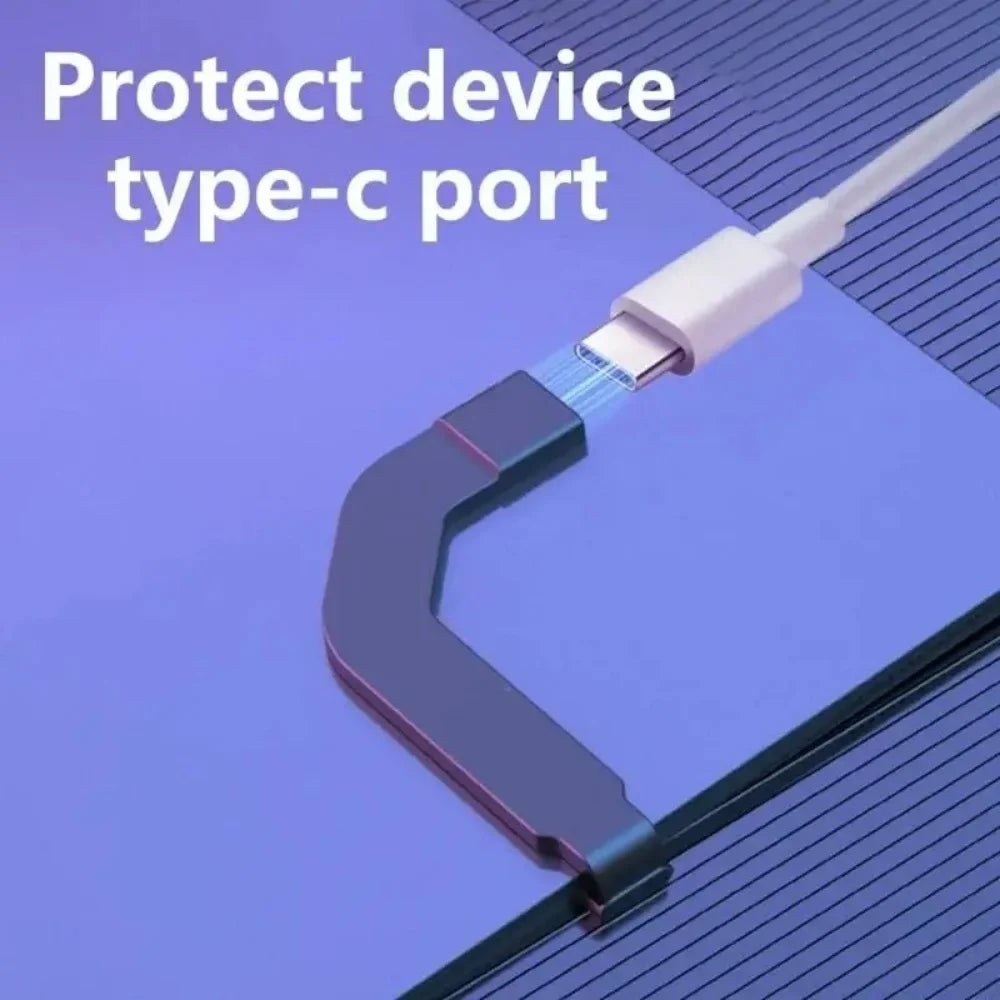 60W USB-C Elbow Adapter | Fast Charging & 10Gbps Data Sync