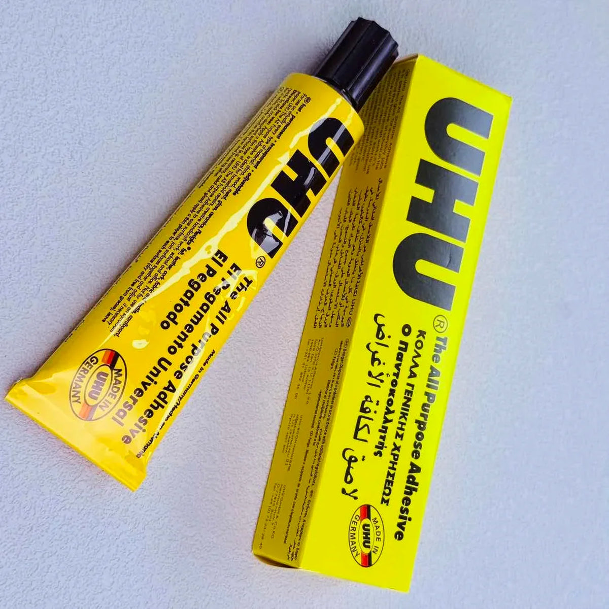 UHU Transparent Strong Glue | Glass Metal Wood Shoe Adhesive