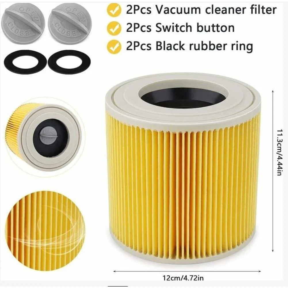 KARCHER WD3 WD2 MV2 NT18 NT20 NT38 1 Vacuum Cleaner HEPA Filter