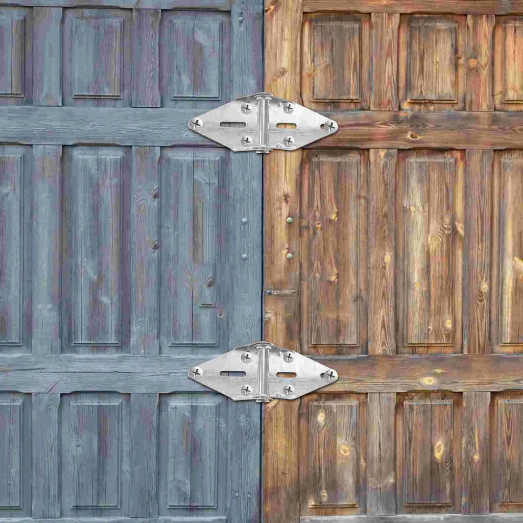 Garage Door Hinge Bracket Heavy Duty Exterior Spring Loaded Mounting