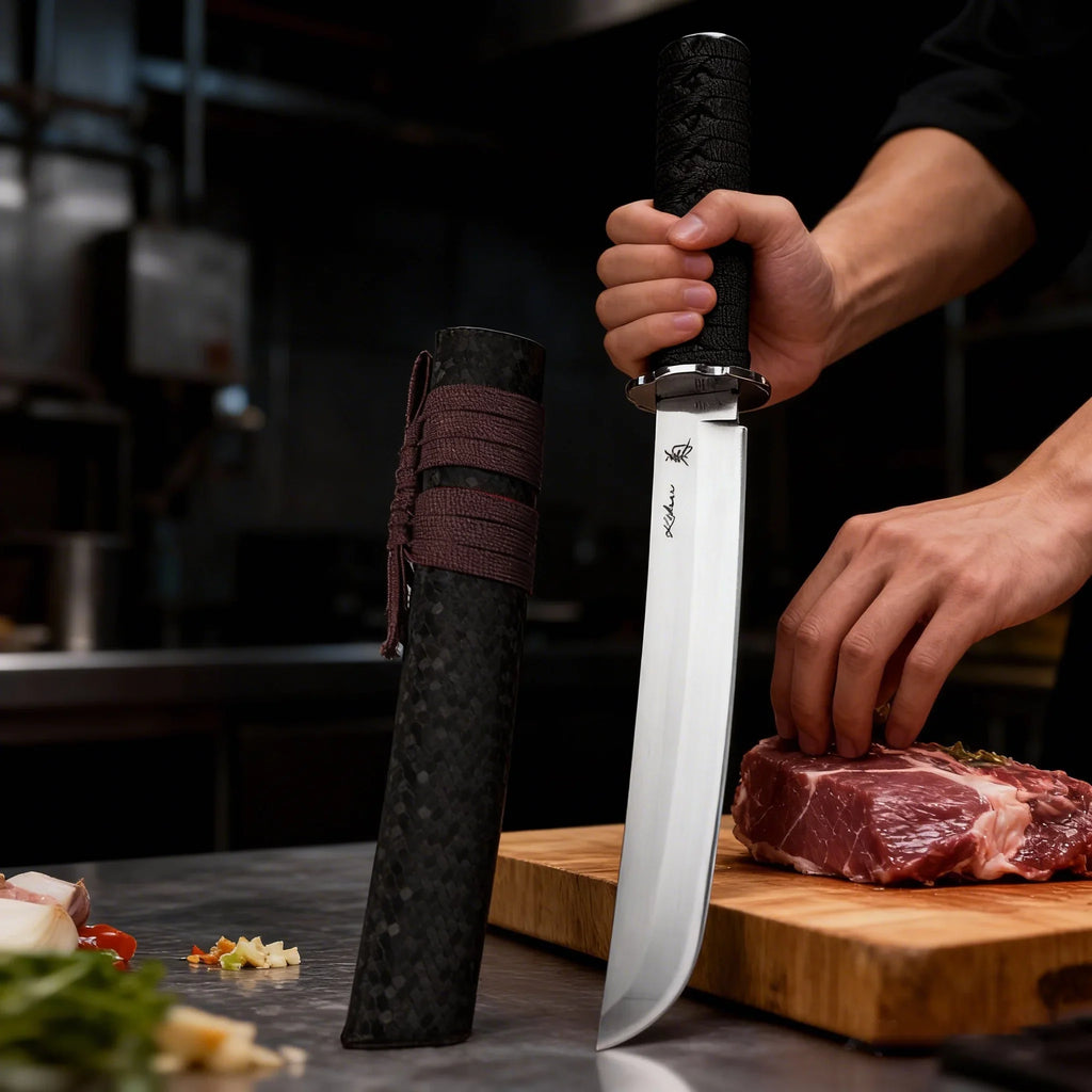 Professional Japanese Kitchen Knife – High-Hardness Steel Blade
