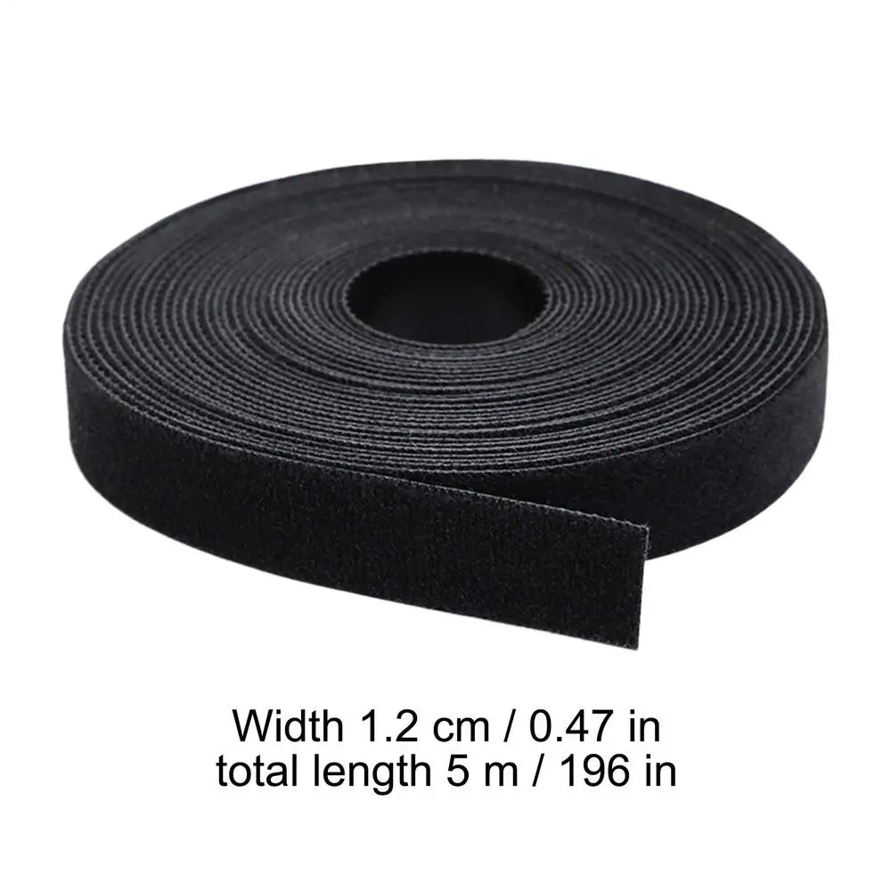 Desk Cable Management Self Adhesive Adjustable Nylon Wire Fastener