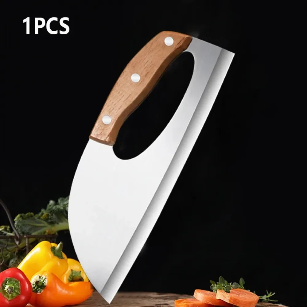PLYS Meat Cleaver Knife – Sharp Stainless Steel Chef Cleaver