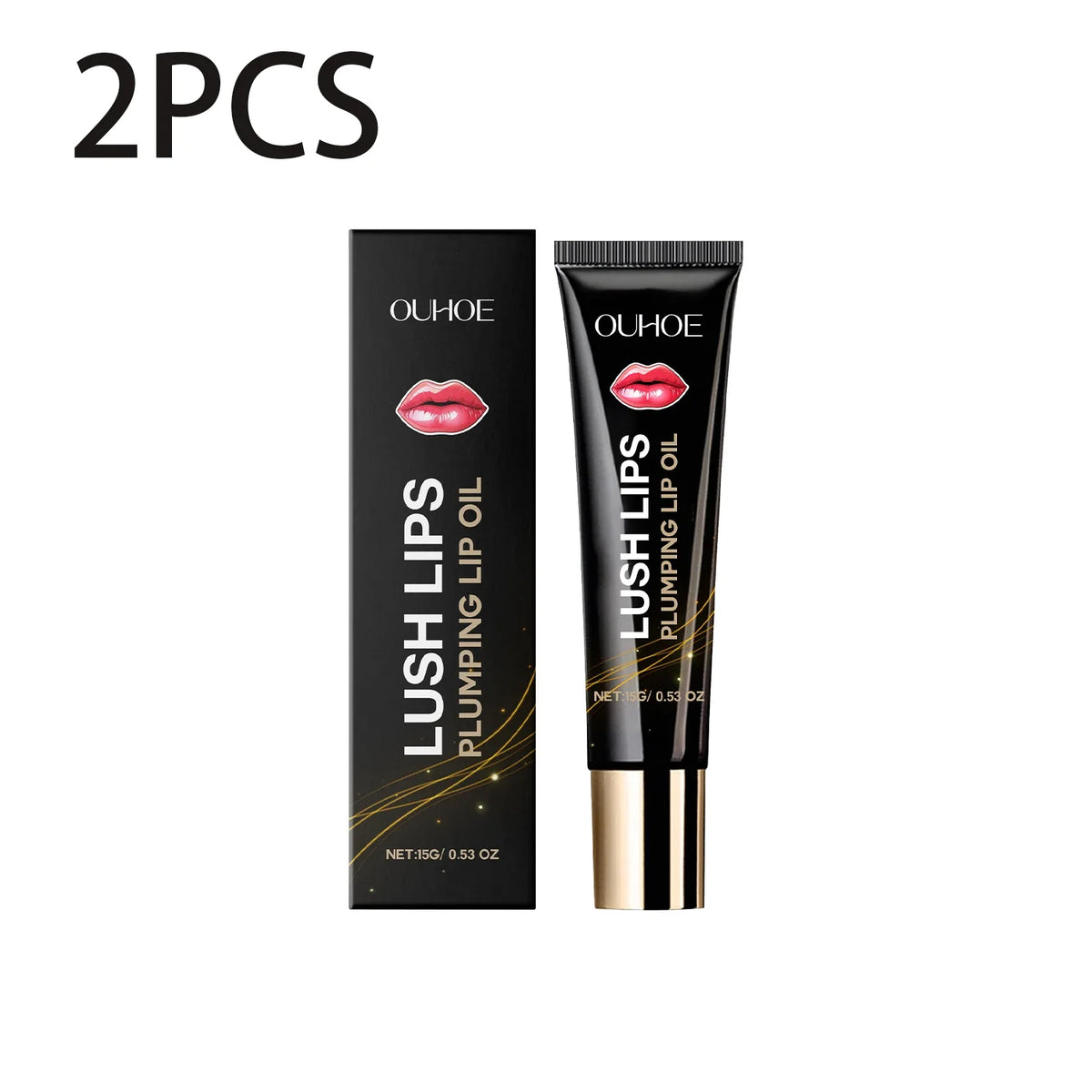 Ouhoe Lip Plumper Oil – Instant Volume & Moisturizing Gloss