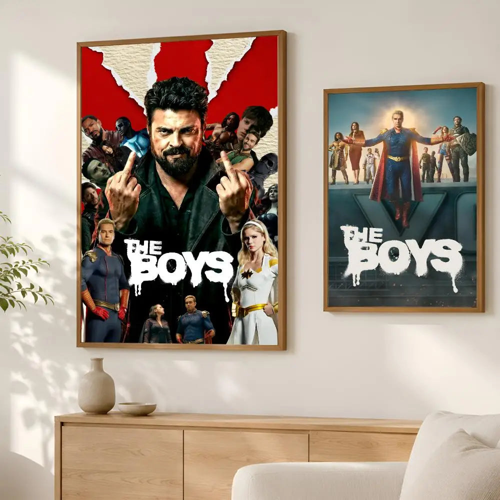 The Boys TV Series Self-Stick HD Wall Poster – Waterproof Art