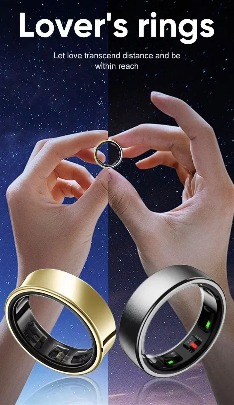 R10 Smart Ring Charging Case Men Women Health Sleep Heart Rate