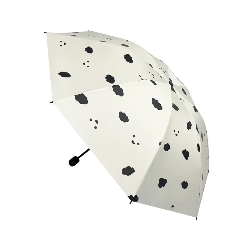 Rainy Sunny Dual-use Sun Umbrella Students Protection UV Girls' Hearts