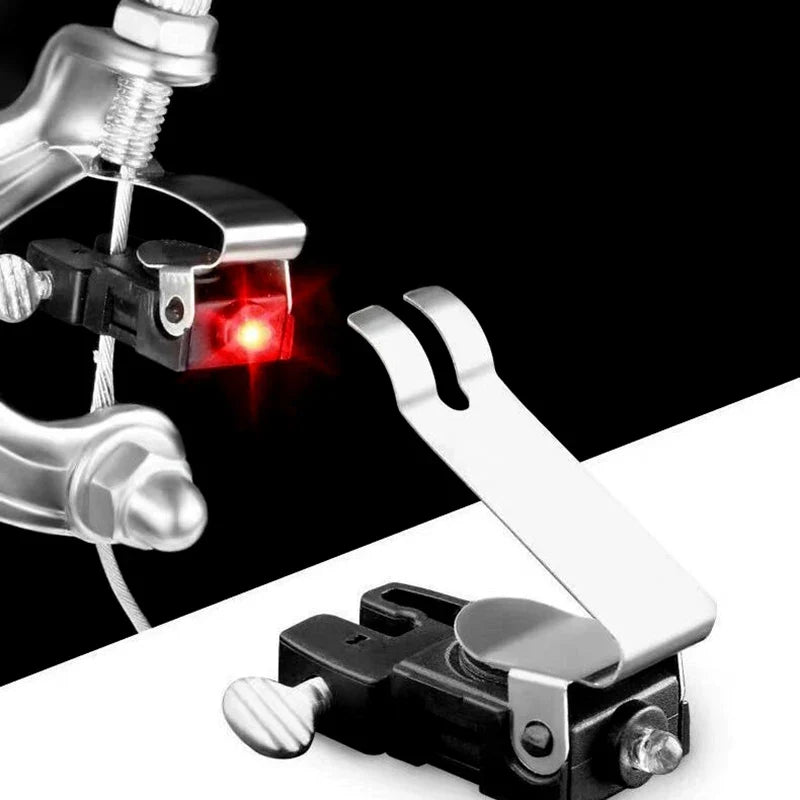 Red LED Bike Brake Light – Bright Waterproof Cycling Safety Light