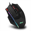 Zelotes C-13 Wired Gaming Mouse 13 Keys 10000 DPI RGB 128KB