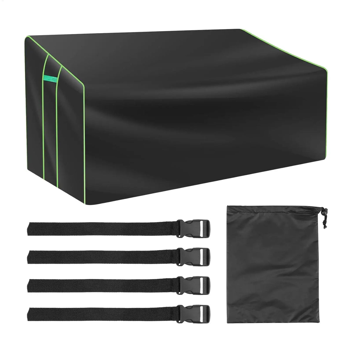 Heavy-Duty Outdoor Loveseat Cover | Waterproof 2-Seater Bench