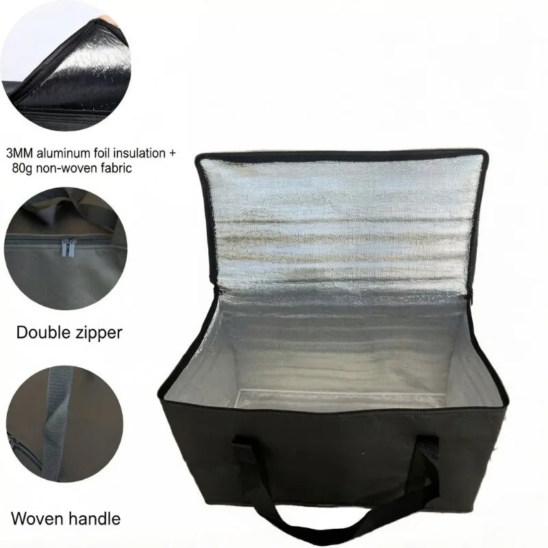 Large Insulated Cooler Bag – Oxford Cloth Thermal Bag