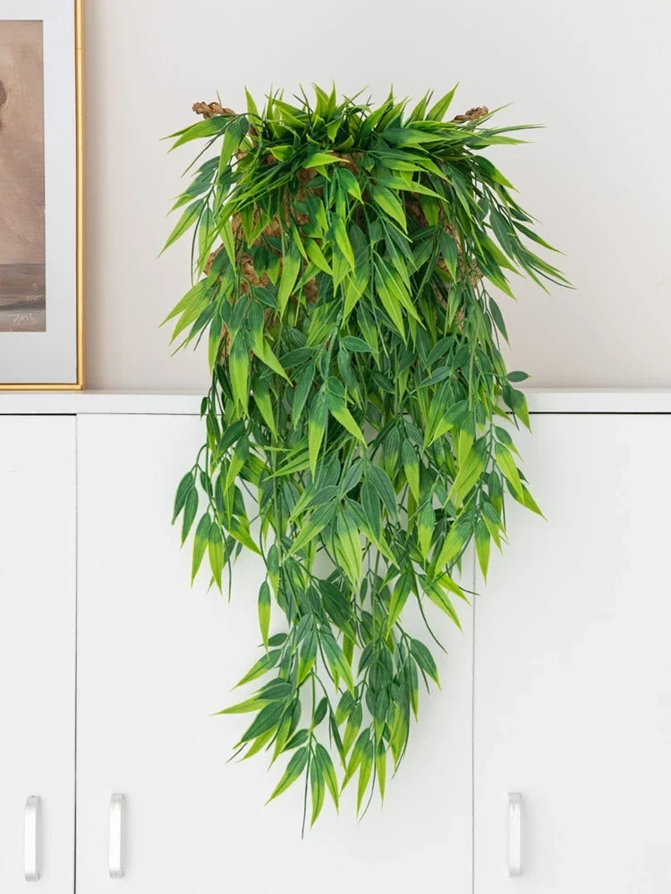 Artificial Willow Leaf Vine Hanging Decor – Party & Home