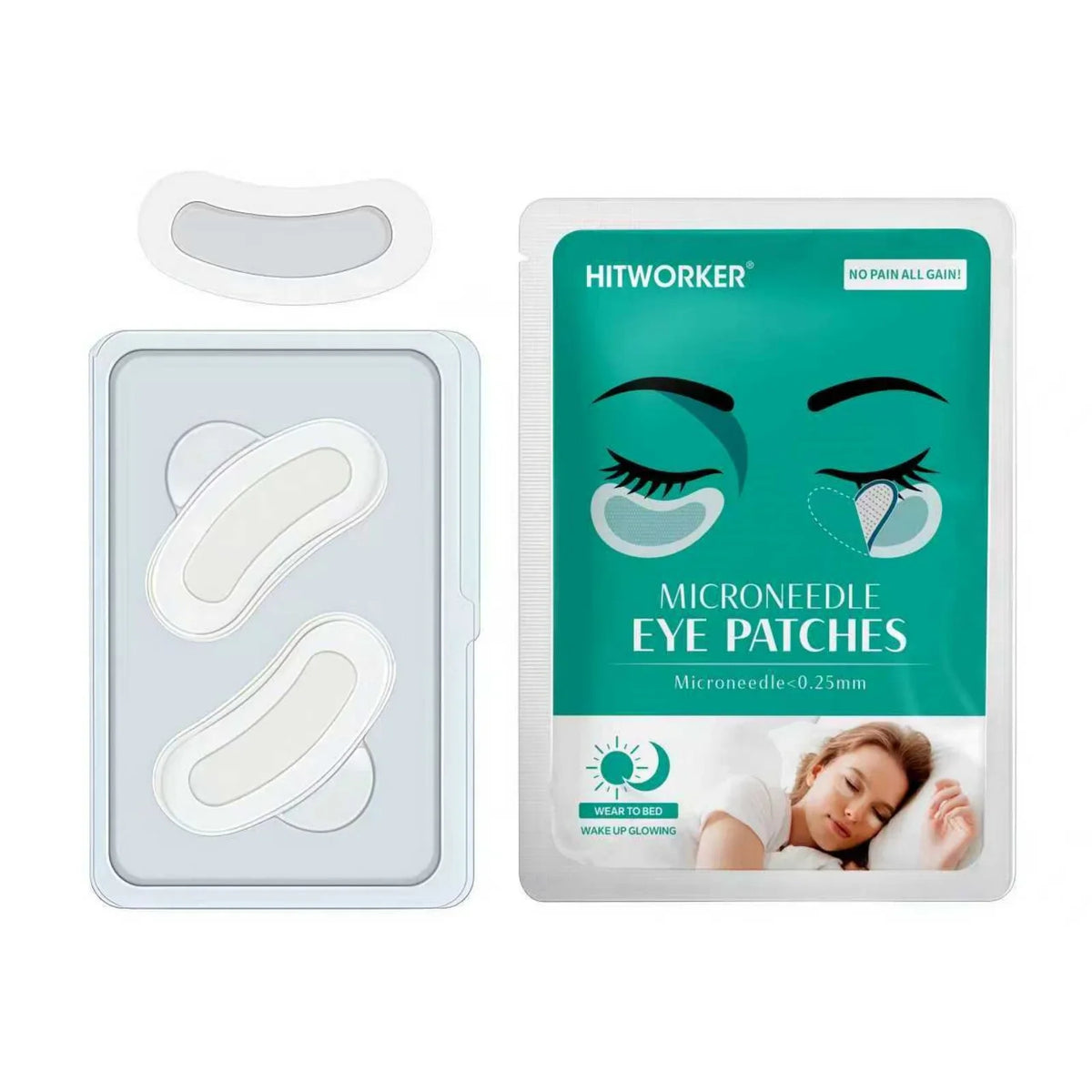 Microneedle Hyaluronic Acid Eye Patches – Firm & Hydrate