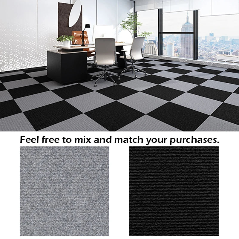 Self-Adhesive Anti-Slip Carpet Tiles 30x30cm | Peel & Stick Mat