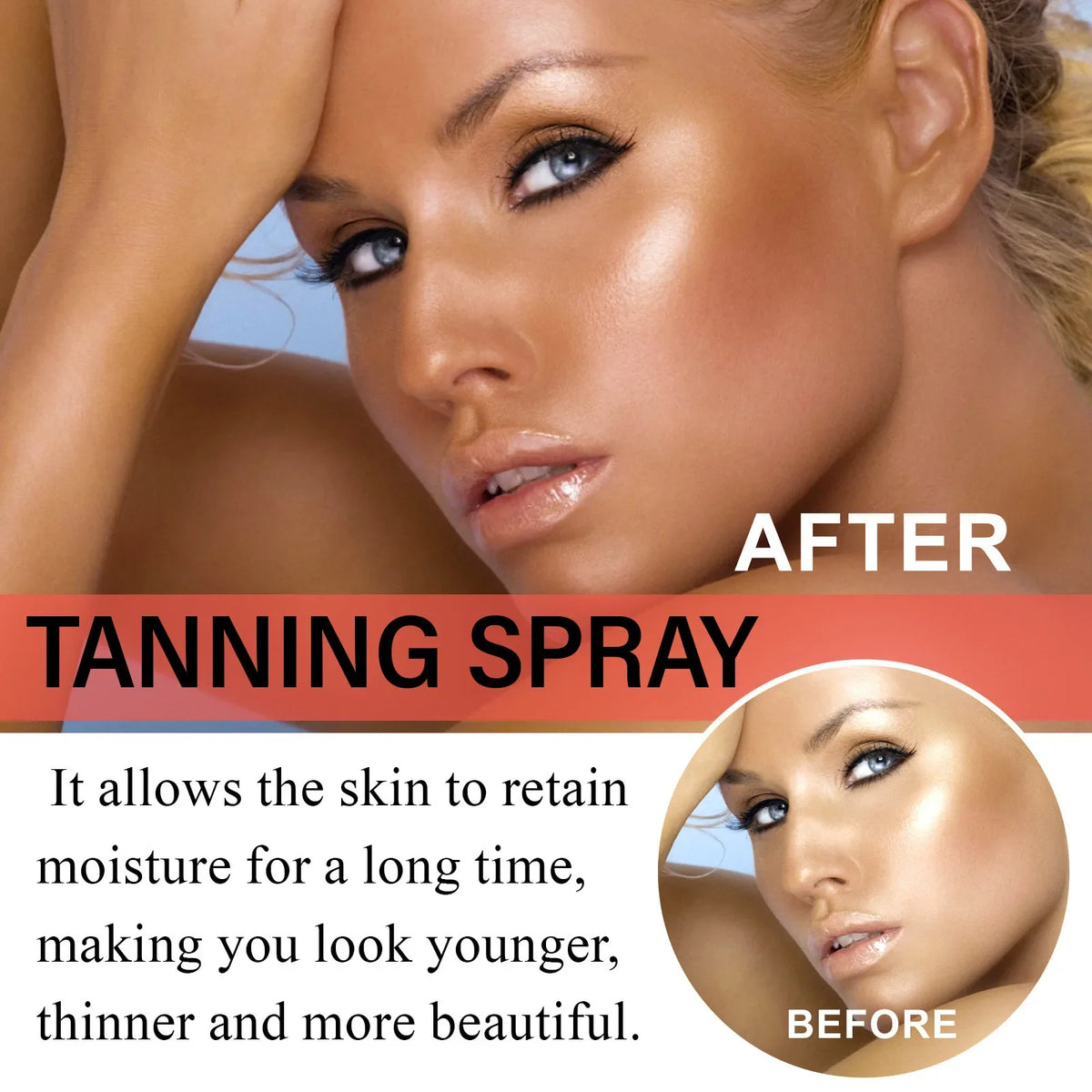 OceAura Self Tanning Mousse – Sunless Bronzer Spray 60ml
