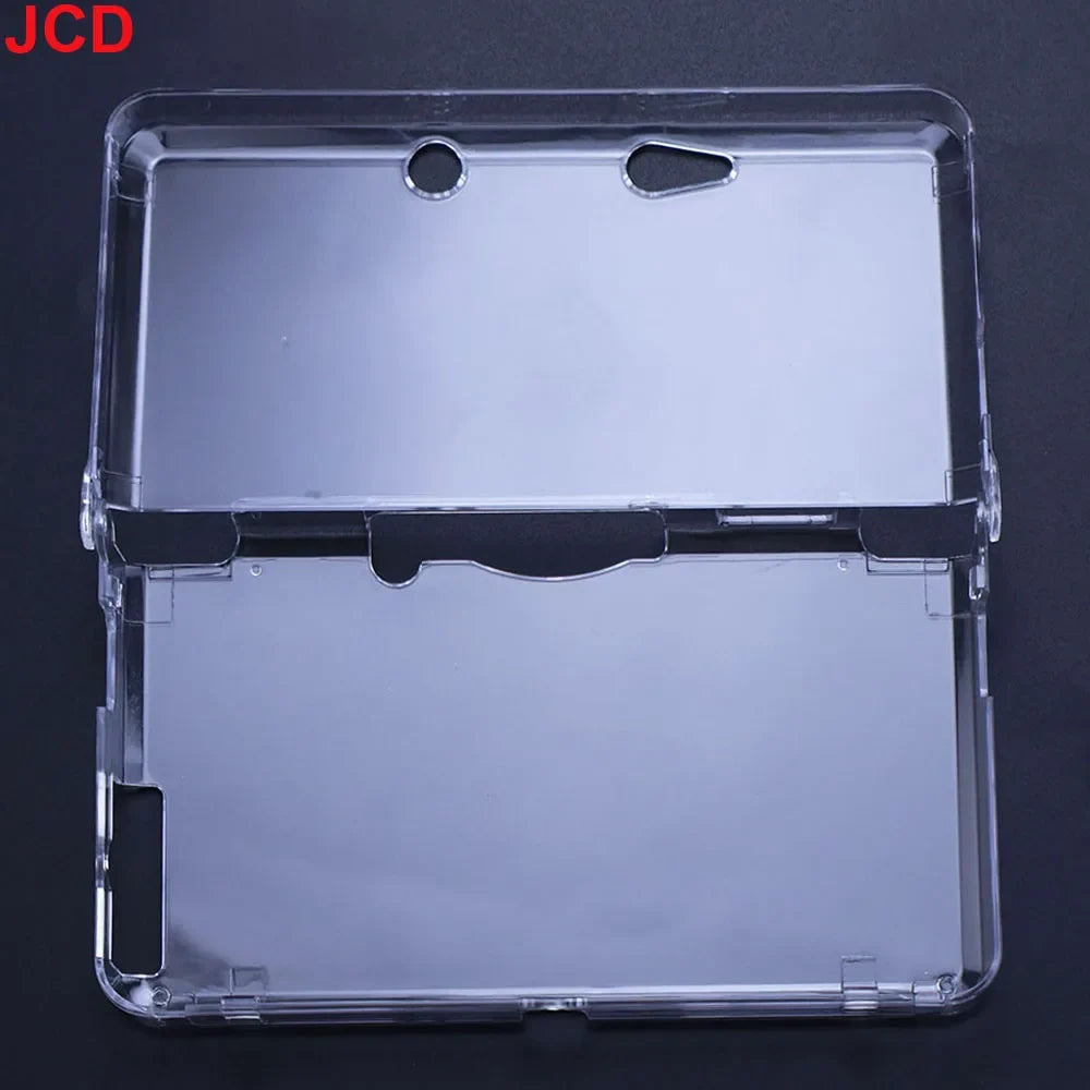 JCD Clear Crystal Case for Nintendo 3DS & New 3DS XL + Screen Film