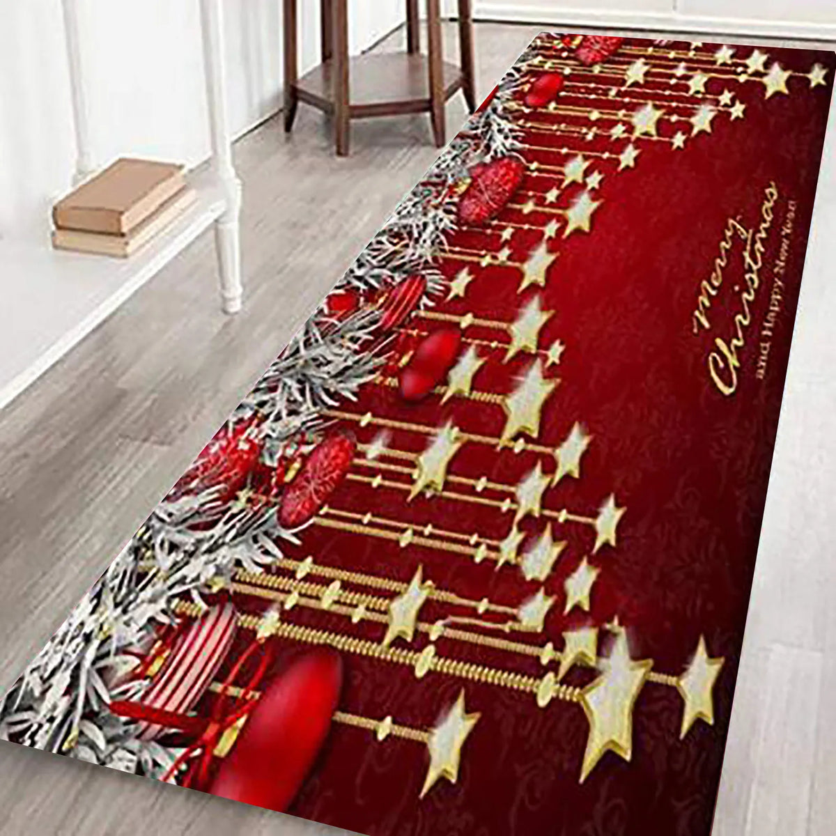Merry Christmas Doormat & Area Rug | Festive Holiday Floor Mat