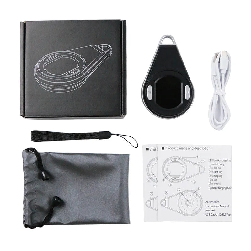 Portable Digital Microscope 60x 80x 100x LED – Handheld Magnifier