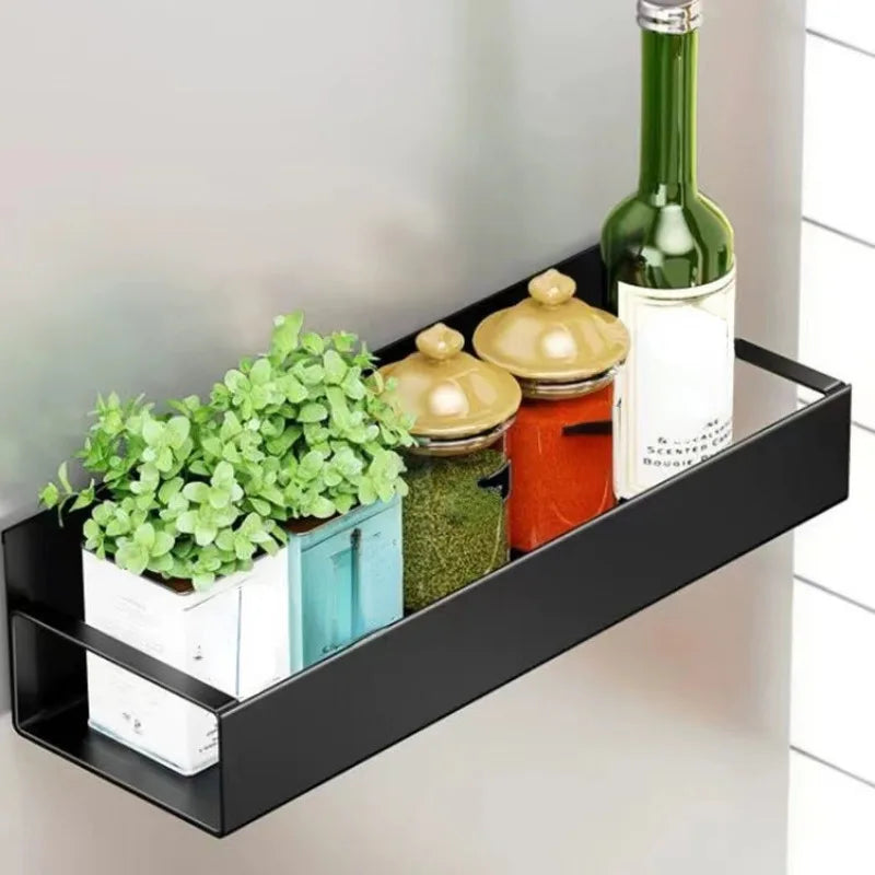 Magnetic Side Storage Shelf for Fridge & Washer – 2pcs Set