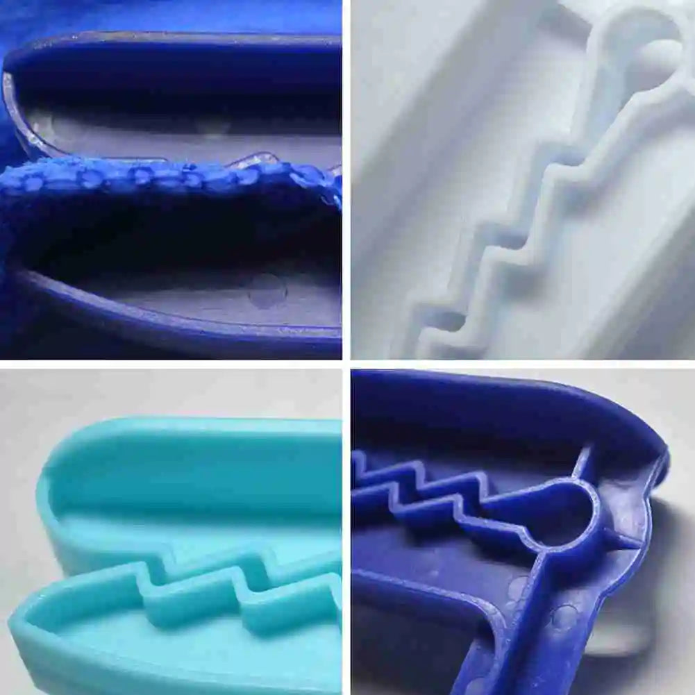 4-Pack Beach Towel Clips – Strong Plastic Clothes Pegs
