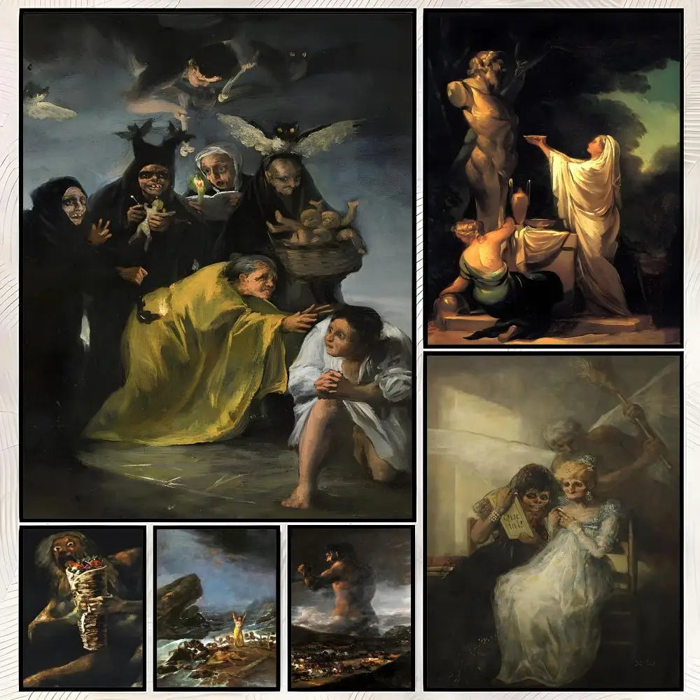Francisco de Goya Wall Art Poster – Self-Stick HD Waterproof