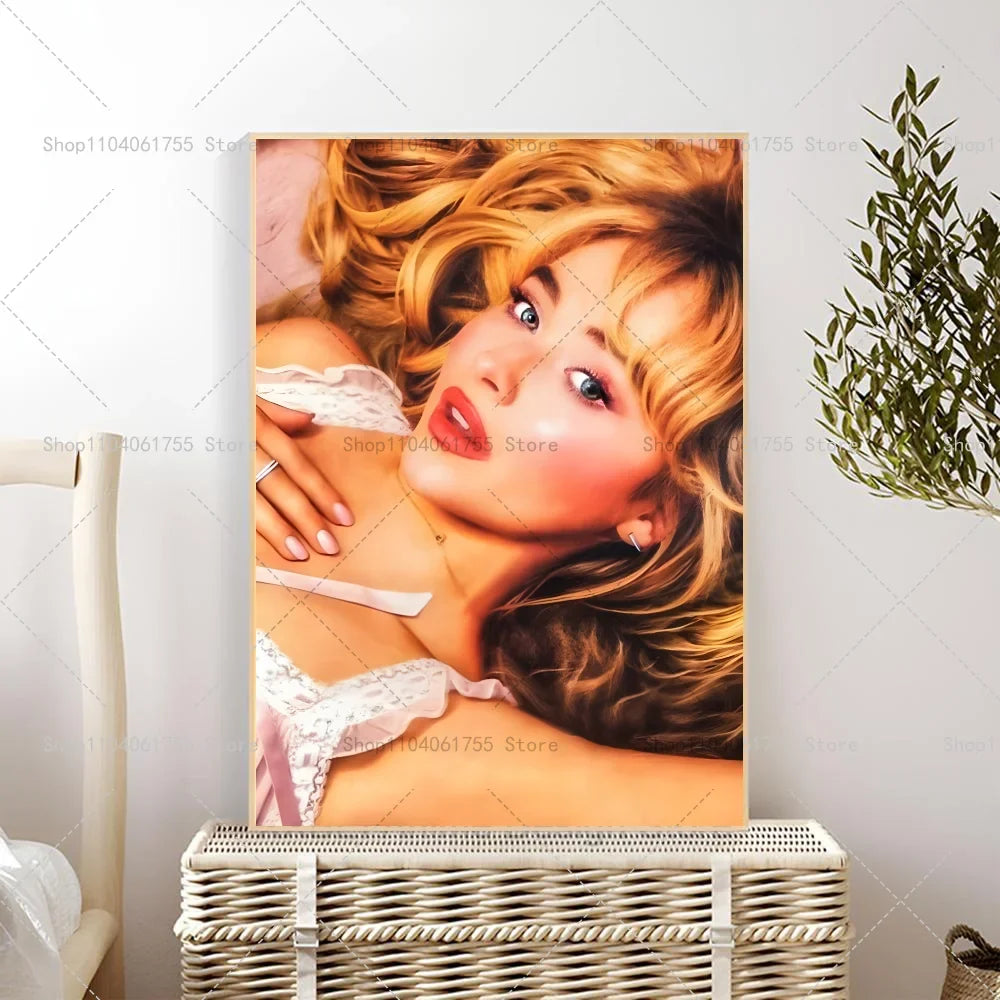 Sabrina Carpenter Poster – Self-Adhesive Waterproof Wall Sticker
