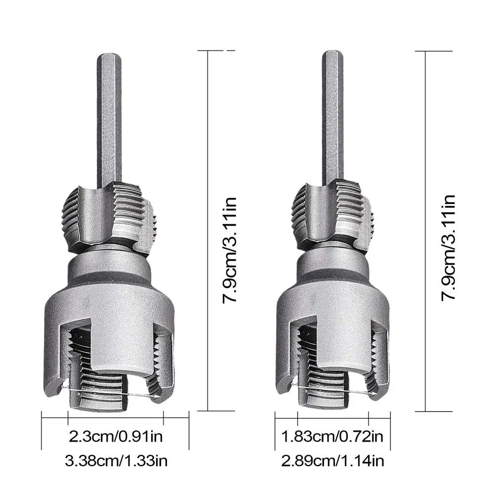 Water Pipe Threader Tapping Tool Ppr Pvc Internal Thread External
