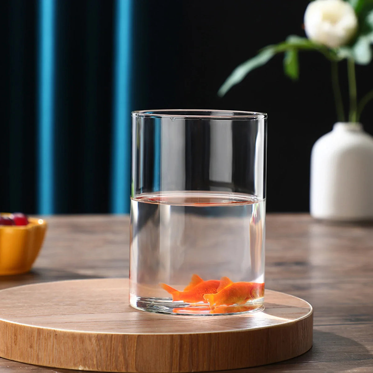 Glass Cylinder Vase | Hydroponic Flower Centerpiece for Weddings