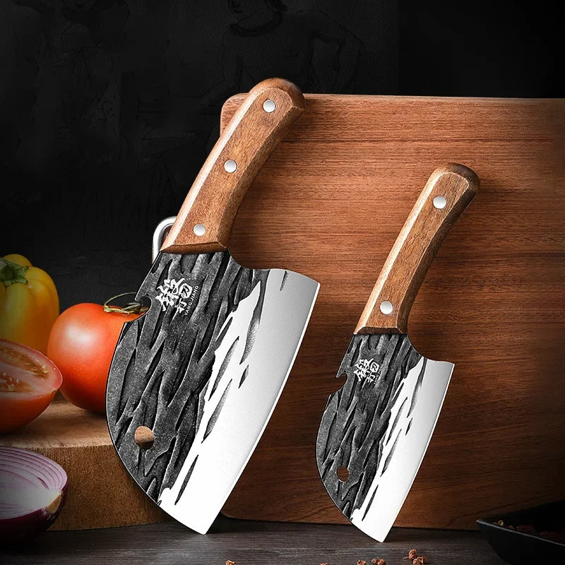 PLYS Chinese Chef's Knife – Stainless Steel Meat Cleaver