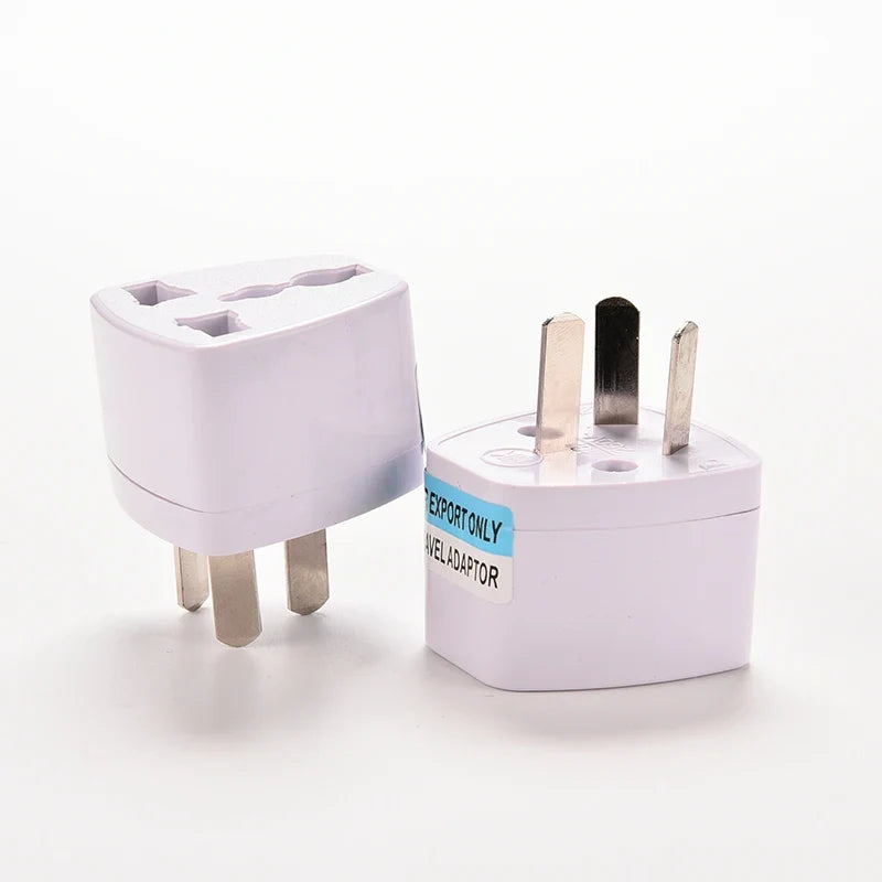 US EU UK to AU Australia 3-Pin Travel Power Plug Adapter