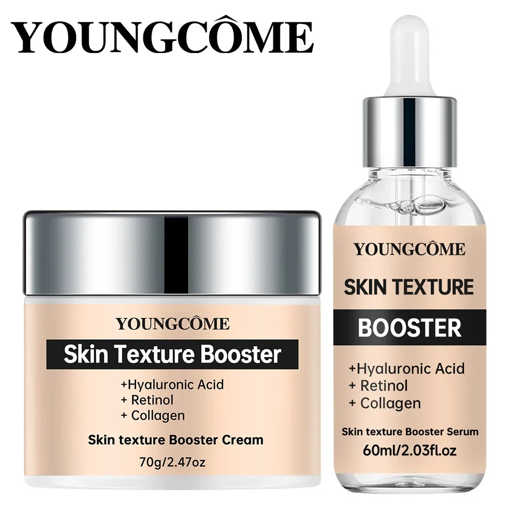 YOUNGCOME 2-Piece Face Cream & Essence Set | Hyaluronic Acid