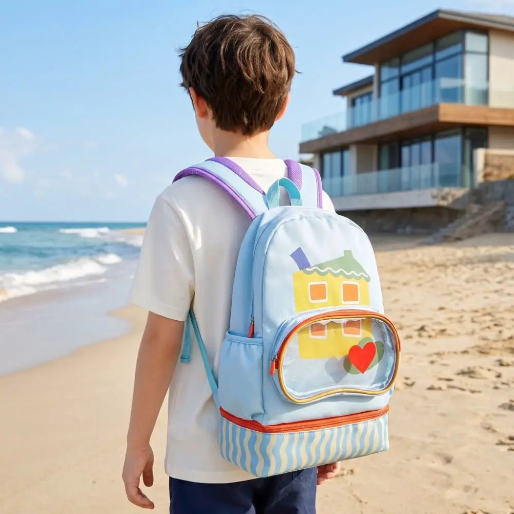 Kids Waterproof Swim Bag – Wet Dry Separation Backpack