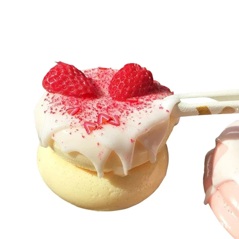 Strawberry Soufflé Slow-Rising Fidget Toy – Kids Gift & Desk Decor