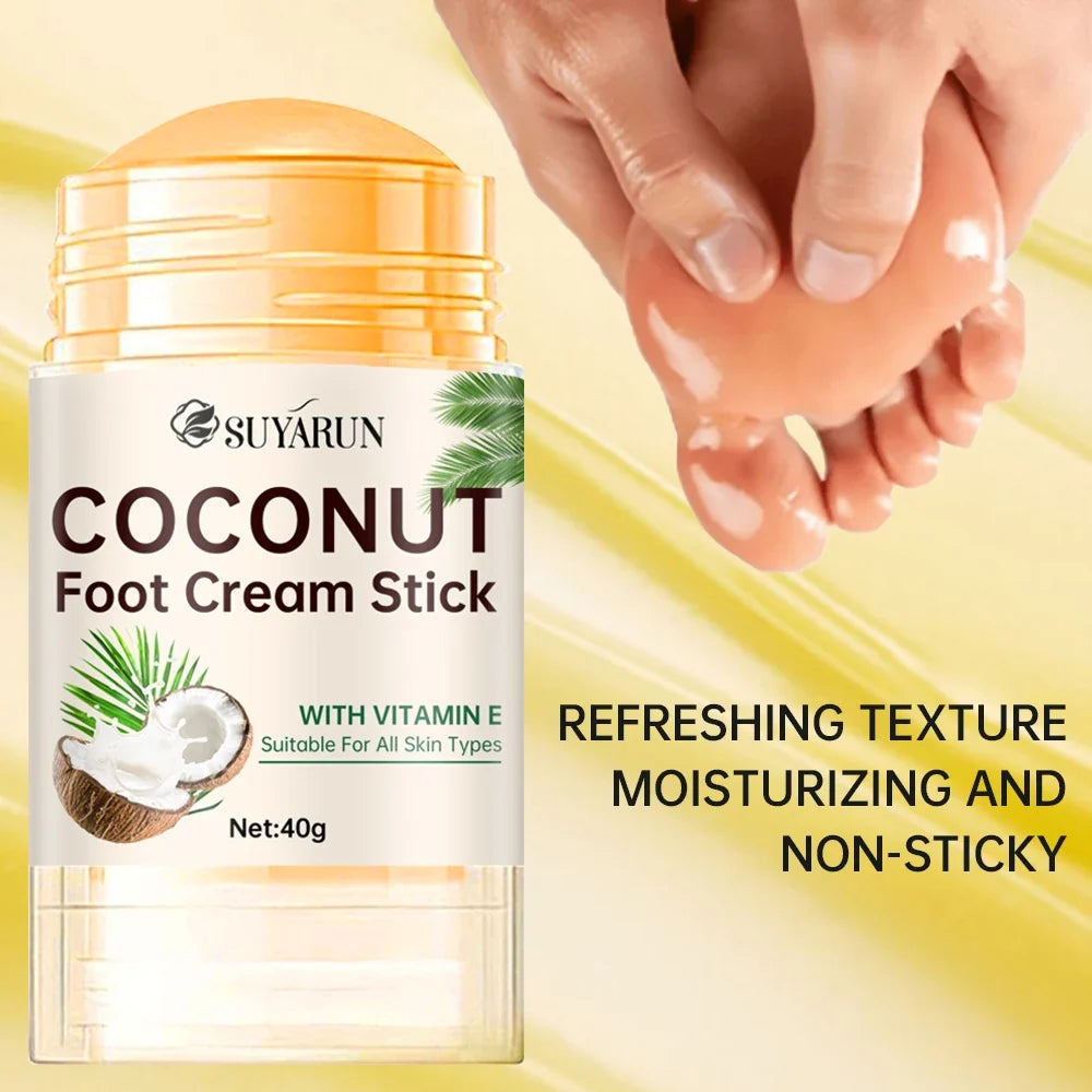 SUYARUN Coconut Foot Balm Stick – Moisturizing Heel Care