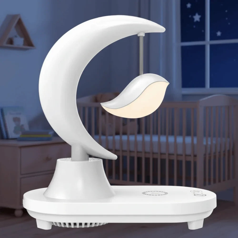 Bluetooth LED Night Light Speaker – Dimmable, Wireless Charging