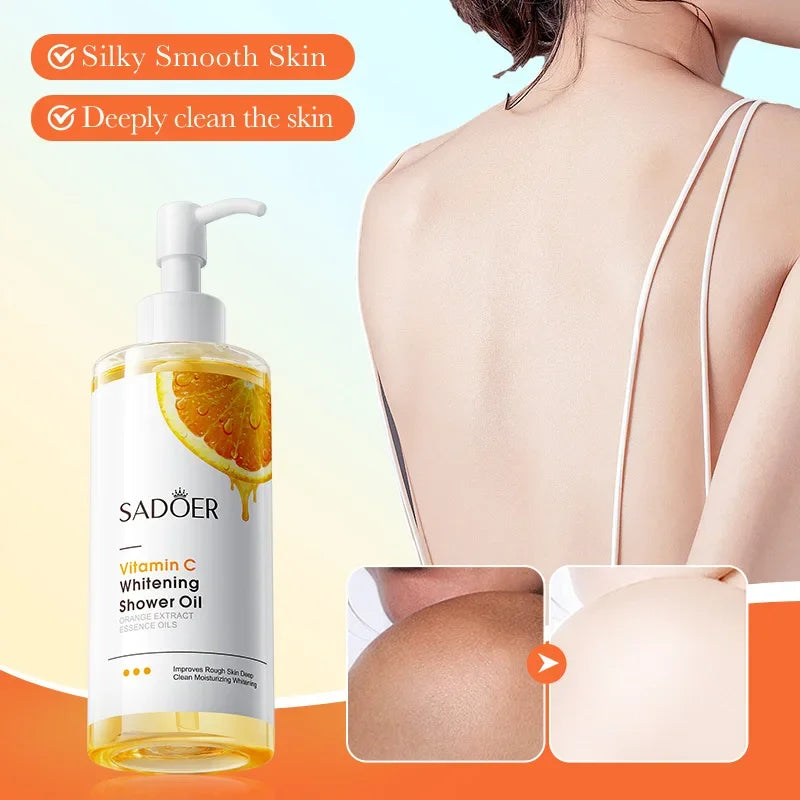 Vitamin C Brightening Body Wash & Shower Oil 250ml