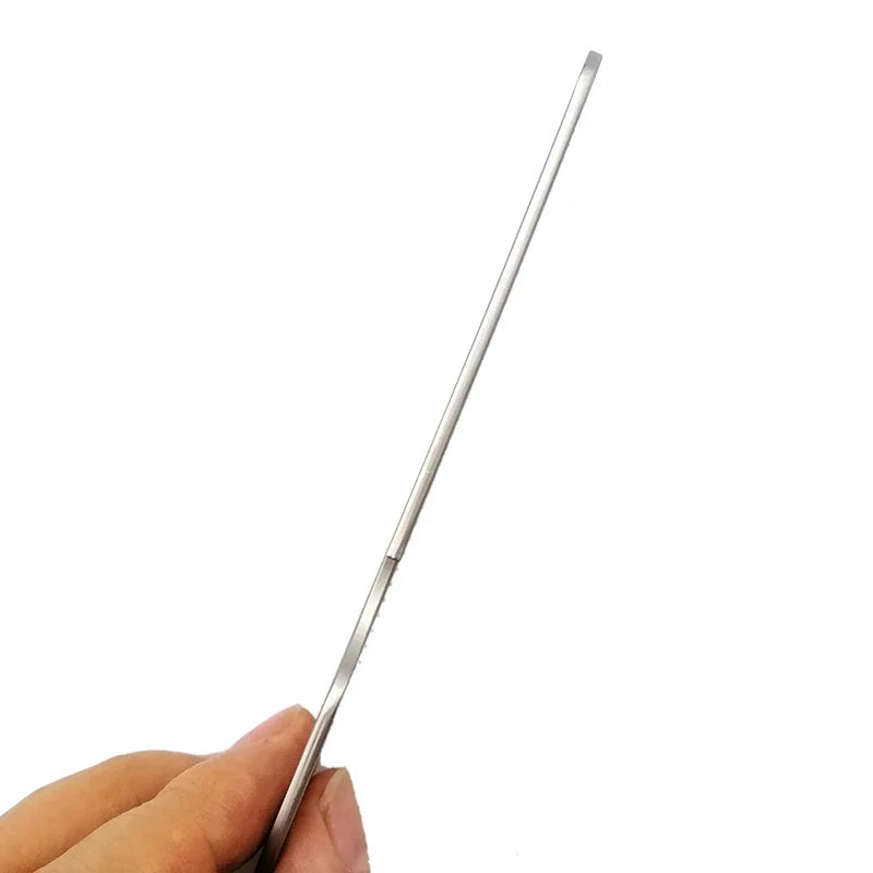 Stainless Steel Mini Beard Comb – Portable Pocket Styling Comb