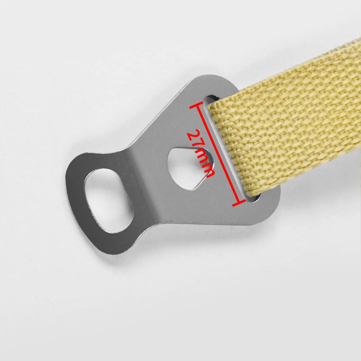 Stainless Steel Tent Rope Tensioner & Guyline Cord Buckle