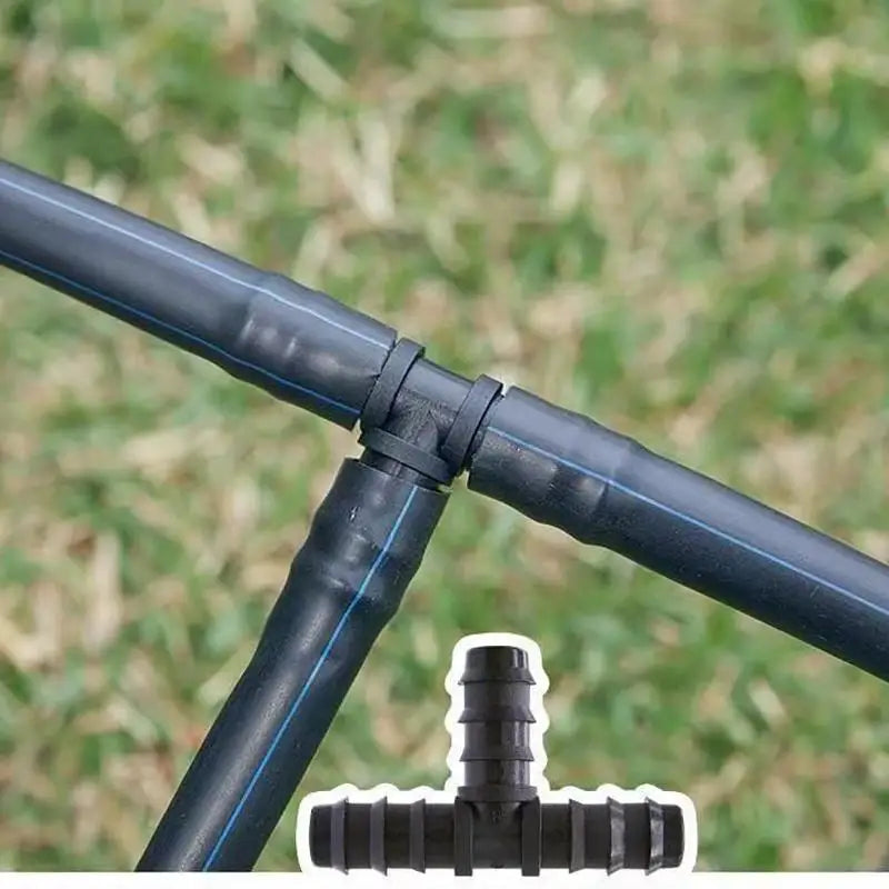 20-Pc Drip Irrigation Connector Kit – 16mm & 20mm Tees, Elbows