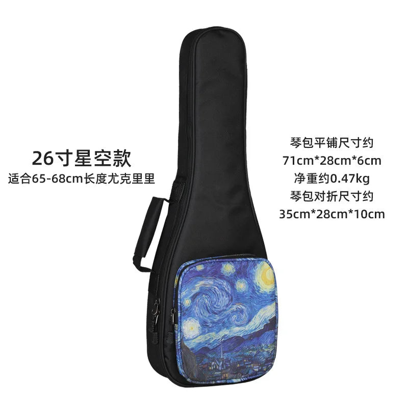 21 23 24 26 Inches Ukulele Bag Thicken Soprano Concert Tenor Baritone