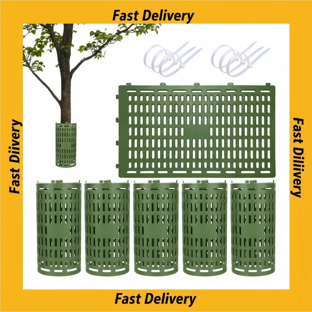 Tree Trunk Protectors – Mesh Grow Tubes & Animal Barrier