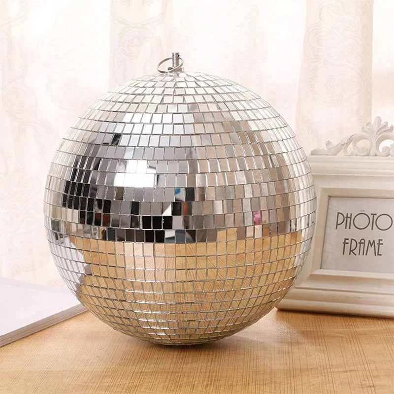 Disco Mirror Ball – Rotating Reflective Stage Party Light