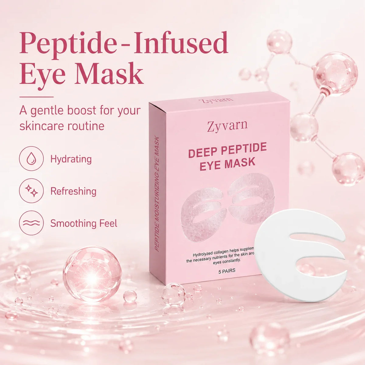 Natural Collagen Eye Mask Patches – Hydrating Under Eye Care