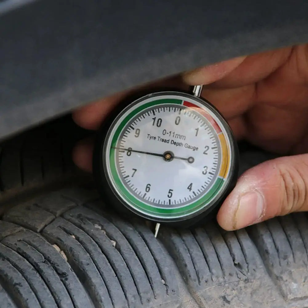 Car Tire Tread Depth Gauge 0- Accuracy Meter Measure Tool Ire Wear