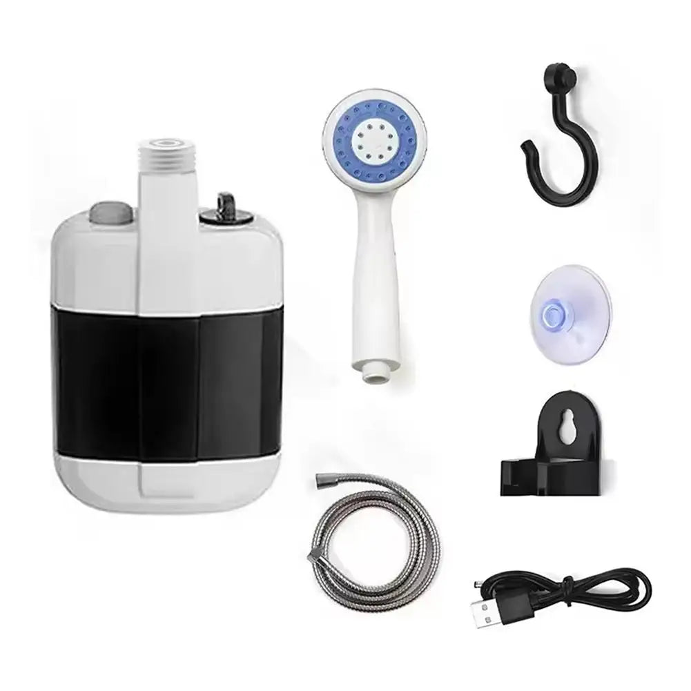 Portable Camping Shower | USB Rechargeable Electric Pump